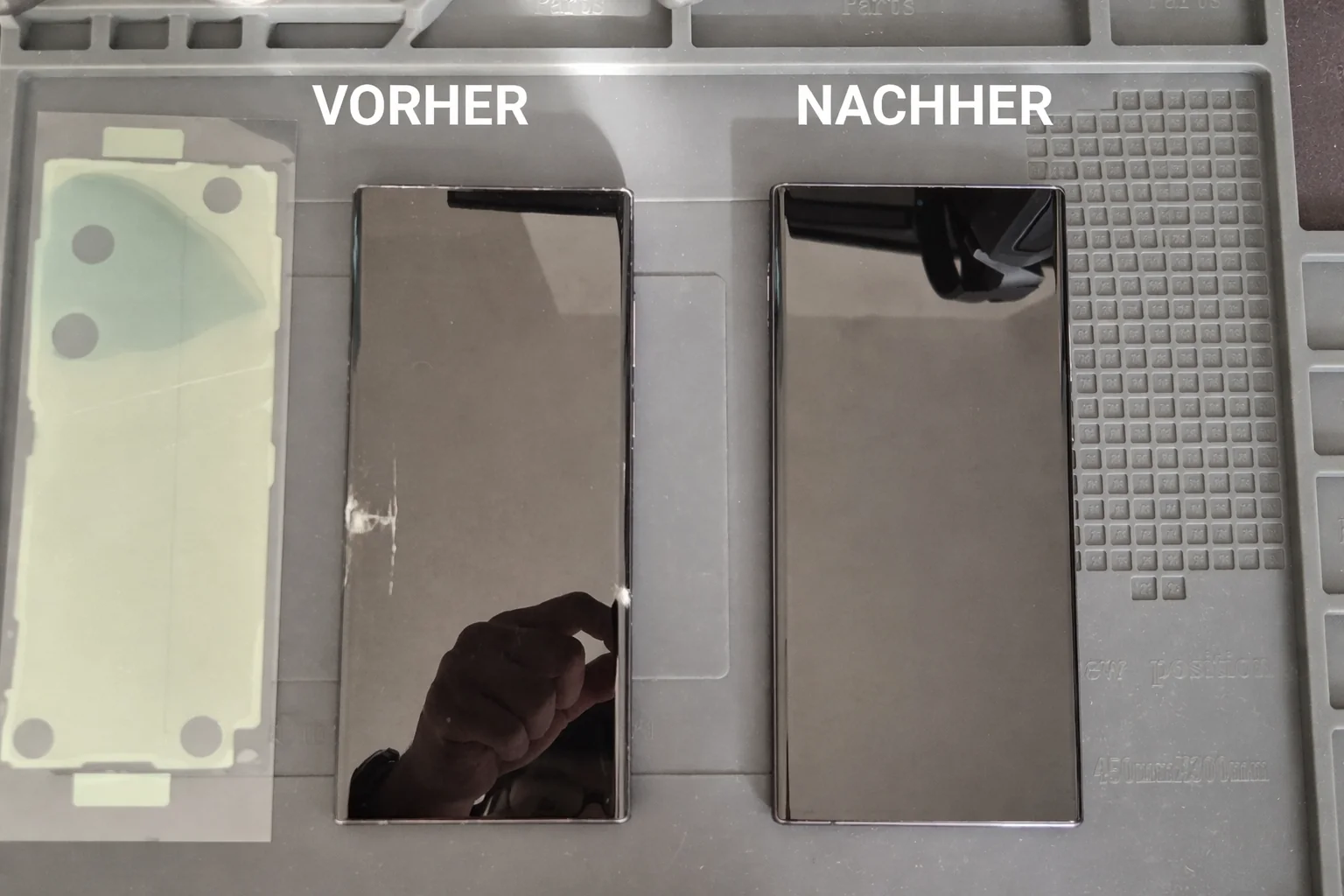 Displayaustausch und Reparatur