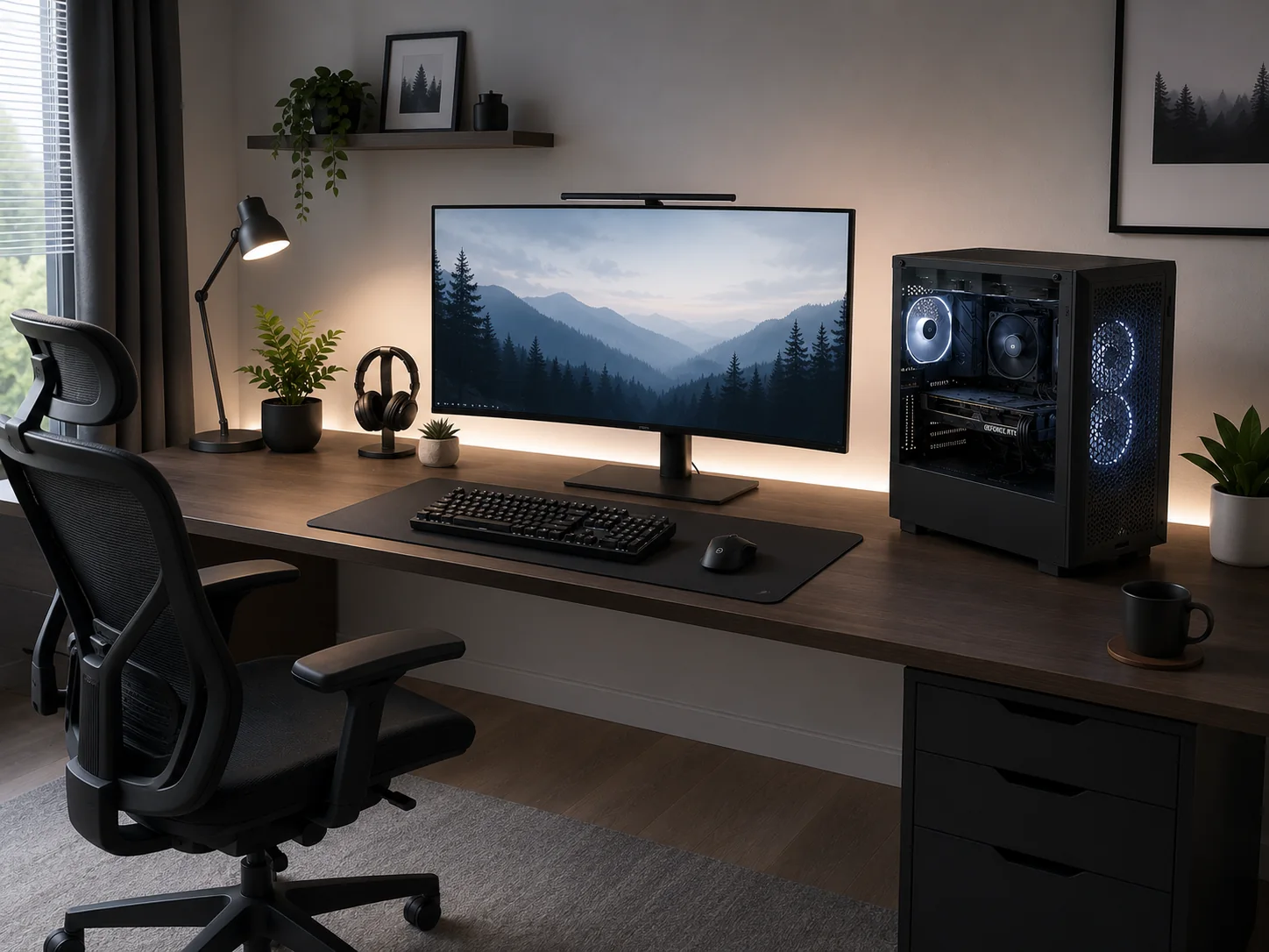Komplettsetup f&uuml;r Arbeitsplatz oder Homeoffice